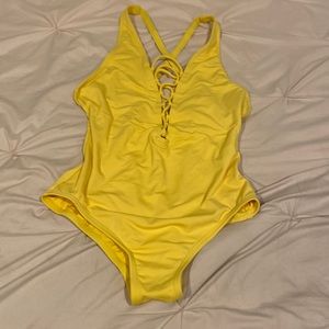 Michael Kors one piece suit with open back